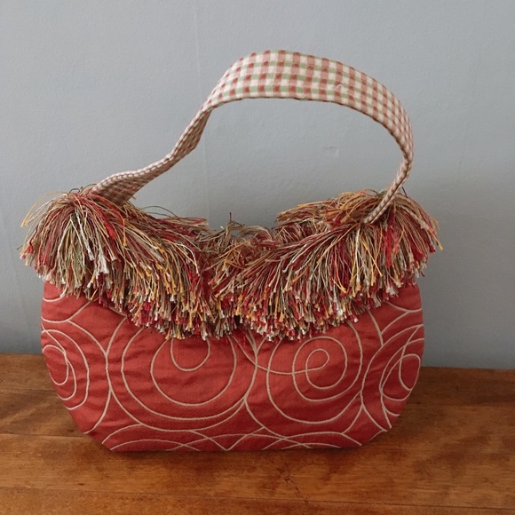 **Host Pick** 🎉 BAGOLITAS by Janice Fringe Swirled Tote NWOT - Picture 4 of 5